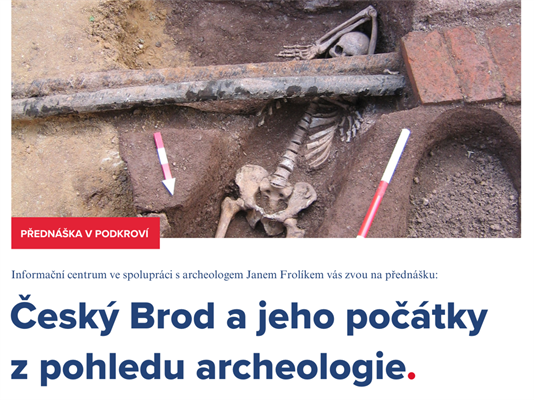 Český Brod a jeho počátky z pohledu archeologie